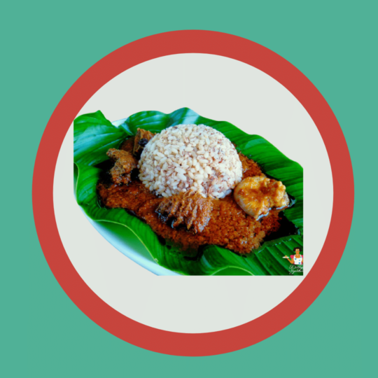 Ofada Rice and Ofada sauce